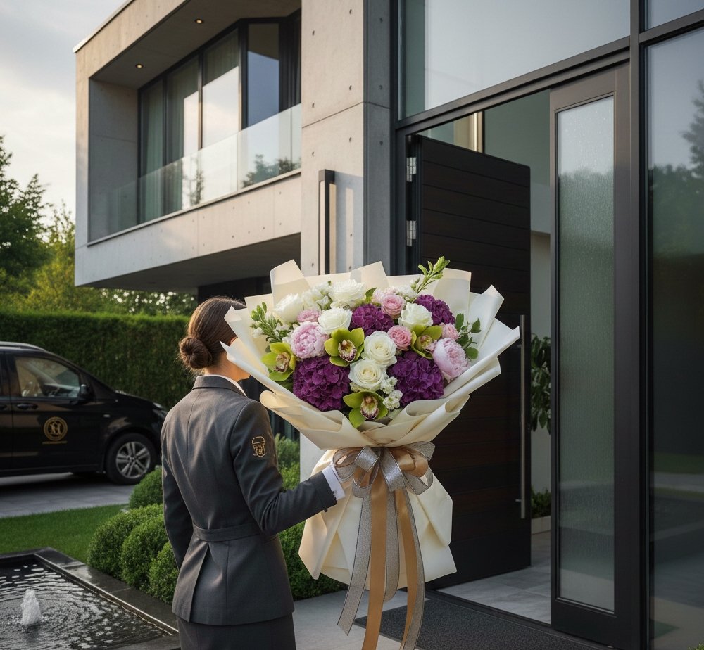 Livraison de fleurs de luxe